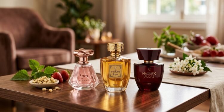 Os 5 perfumes da Eudora com fixação intensa que duram o dia inteiro na pele