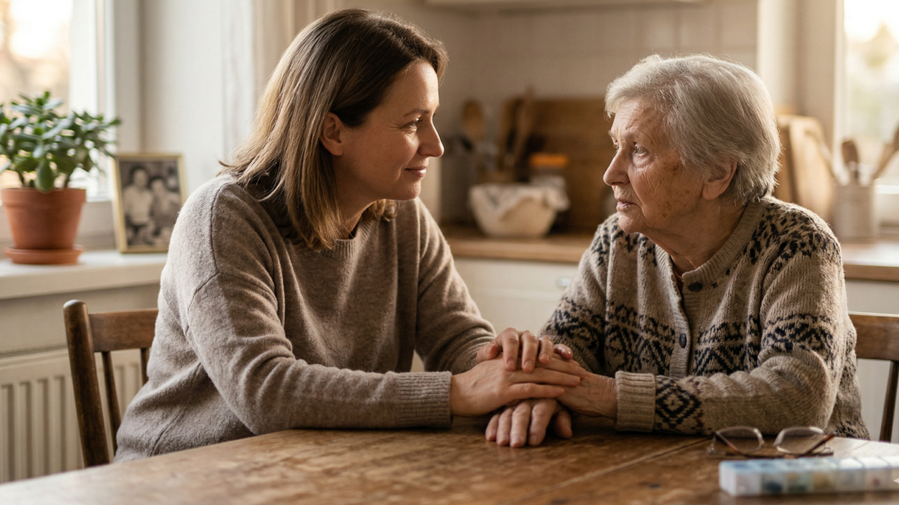 A coisa mais difícil de lidar com o envelhecimento dos pais não é o tempo passando. É o instante em que você percebe que eles começam a depender da sua calma para se sentirem seguros