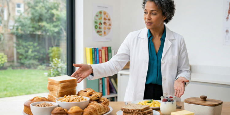 Nutricionista explica: “O problema do café da manhã não é a manteiga, é o excesso de carboidratos refinados”
