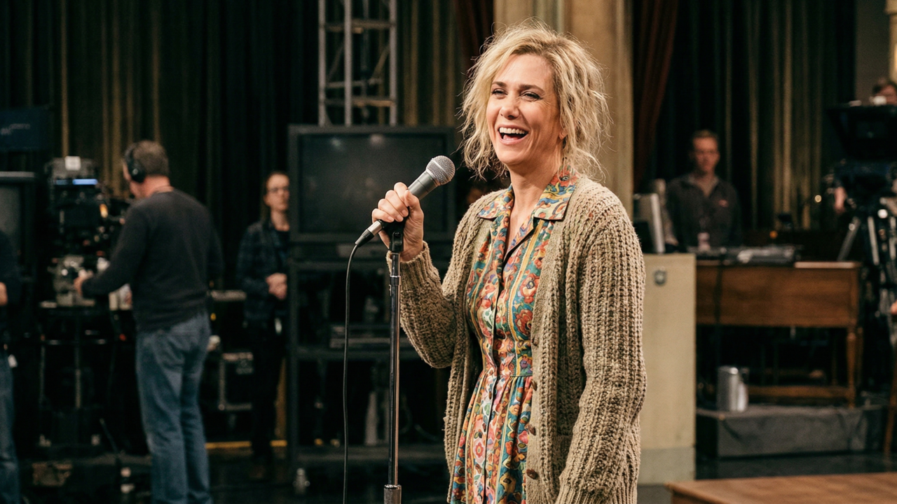 Frase do dia de Kristen Wiig: “Não se torne algo só porque alguém quer que você se torne algo – ou porque é fácil. Não ficará feliz.”