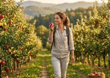 O papel da maçã na saúde cardiovascular e no equilíbrio do corpo