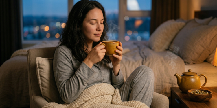 O chá que pode melhorar a qualidade do sono e ajudar seu corpo a relaxar naturalmente
