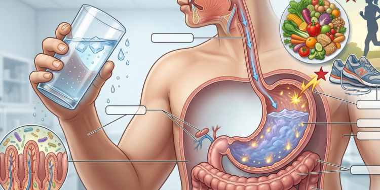 Beber água gelada pode gastar mais calorias que água em temperatura ambiente, mas o impacto é pequeno no dia a dia