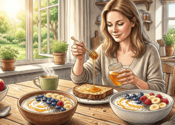 O ingrediente que costuma ficar no pão e na torrada, mas que também pode transformar seu iogurte no café da manhã