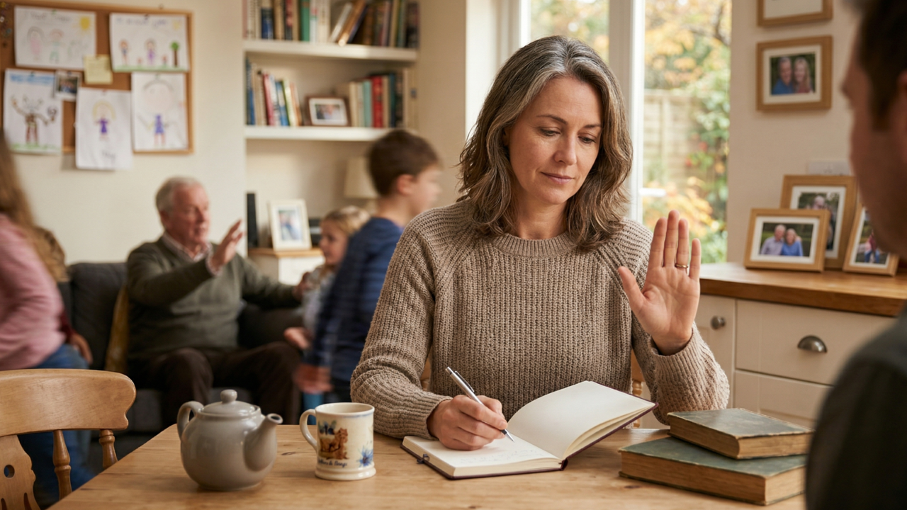 Muita gente não percebe que colocar limites na família não é desrespeito, é uma forma de proteger a própria saúde mental