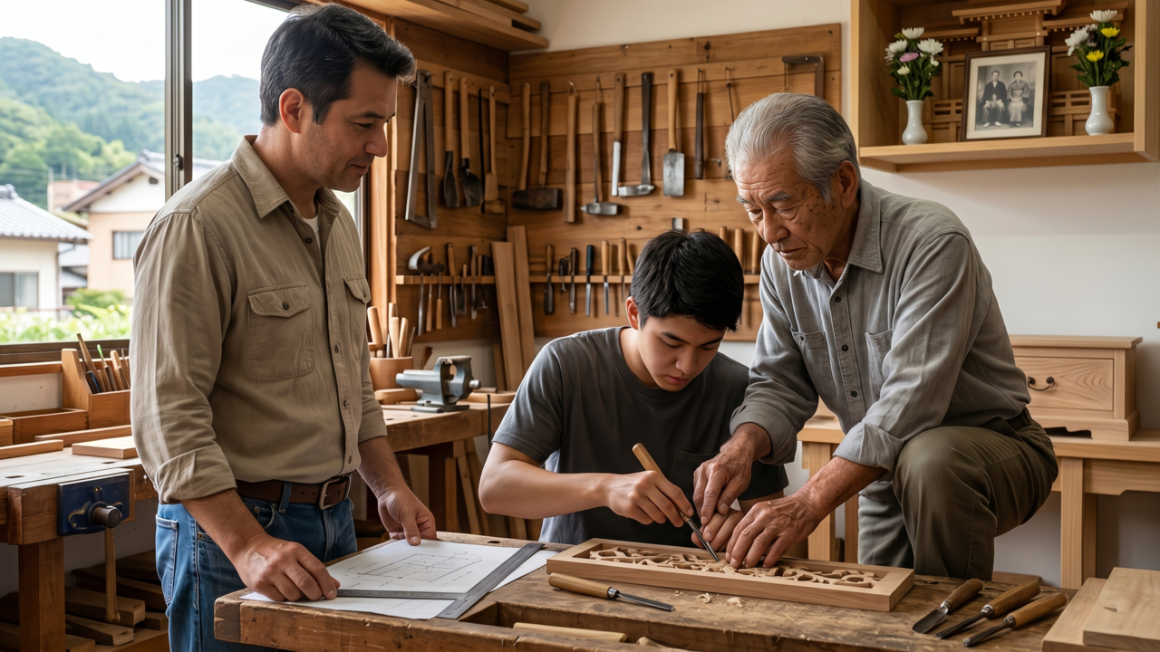 Provérbios japoneses do dia: “Os pais trabalham, os filhos desperdiçam, os netos mendigam.”