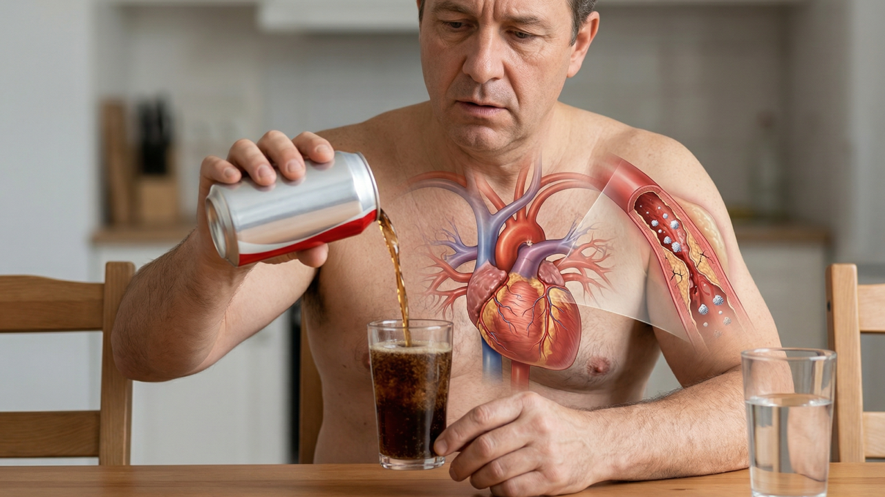 O que o refrigerante faz no fígado e na saúde metabólica