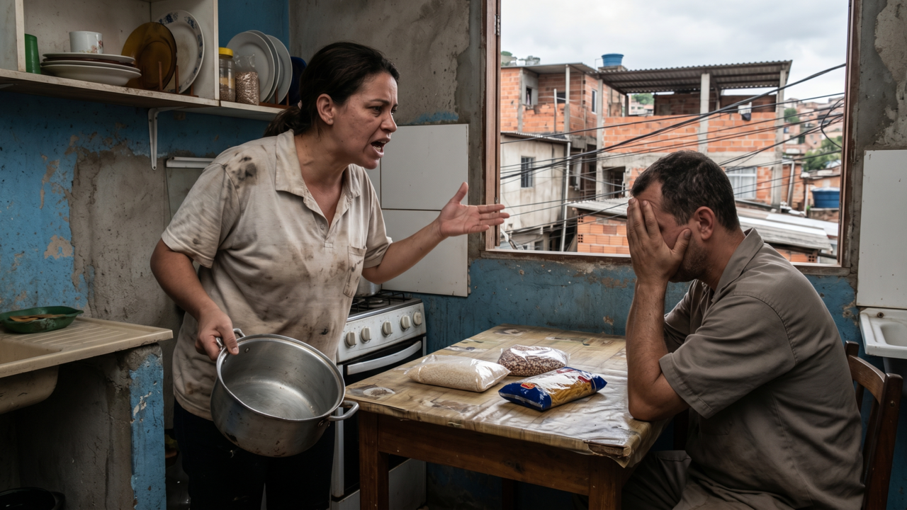 Provérbio brasileiro do dia: “Onde falta pão, todos brigam e ninguém tem razão.”