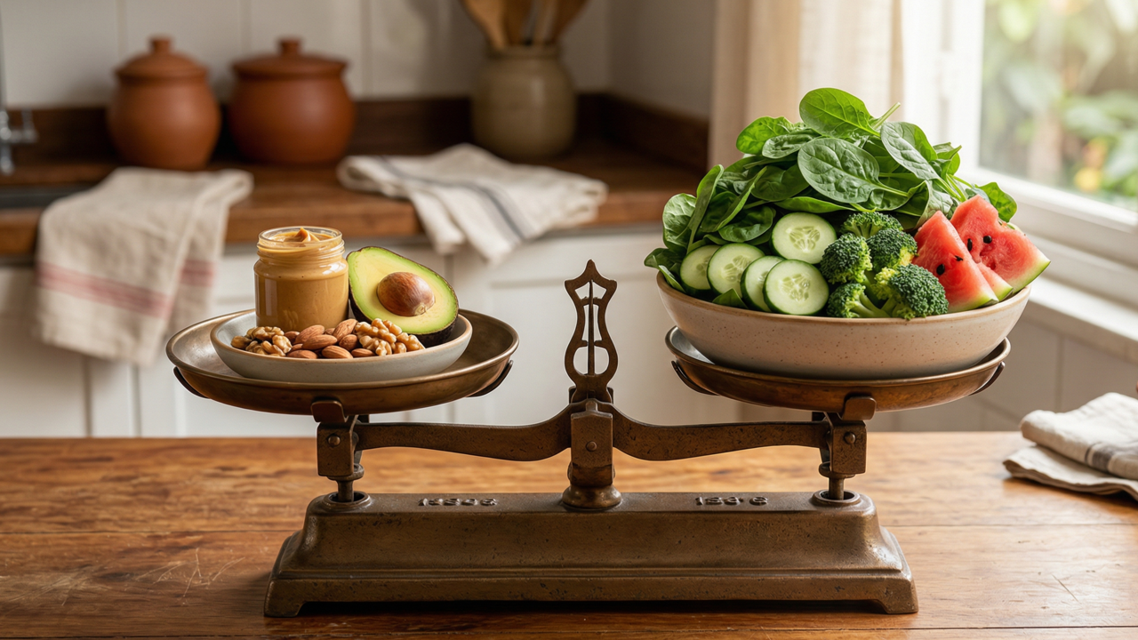 Como equilibrar alimentos que ajudam a engordar e a emagrecer