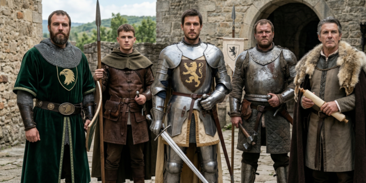 5 Nomes masculinos medievais que refletem coragem e nobreza