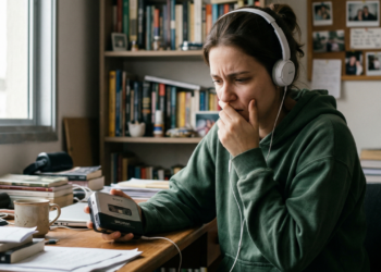 Por que sentimos vergonha ao ouvir áudios antigos com a nossa própria voz