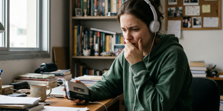 Por que sentimos vergonha ao ouvir áudios antigos com a nossa própria voz