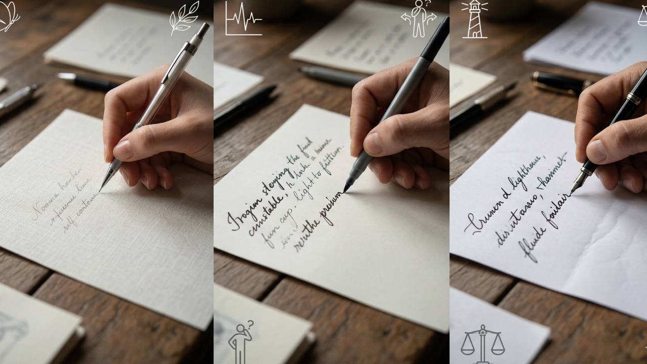 Como uma pessoa insegura escreve a letra “a”, segundo a grafologia