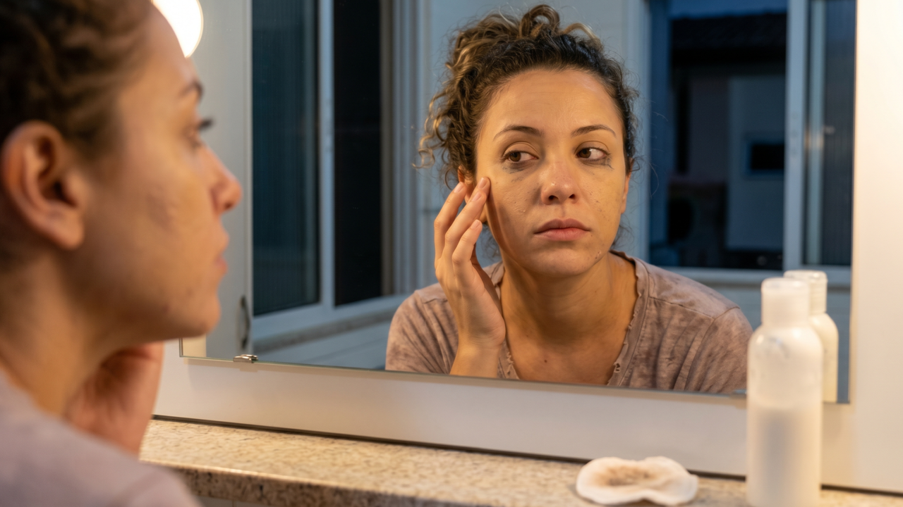 Pessoas que envelhecem com menos linhas aparentes no rosto geralmente evitam estes 6 hábitos da rotina noturna