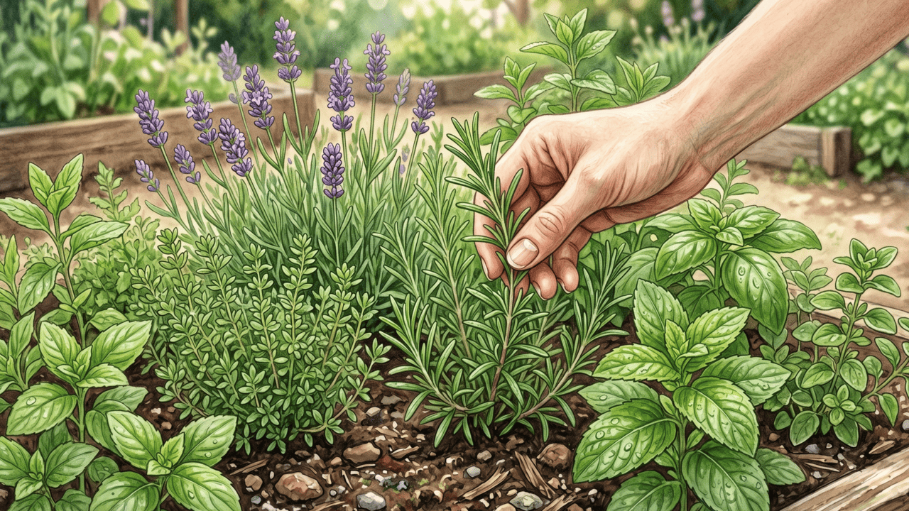 Nomes de meninas inspirados em ervas aromáticas suaves que exalam originalidade