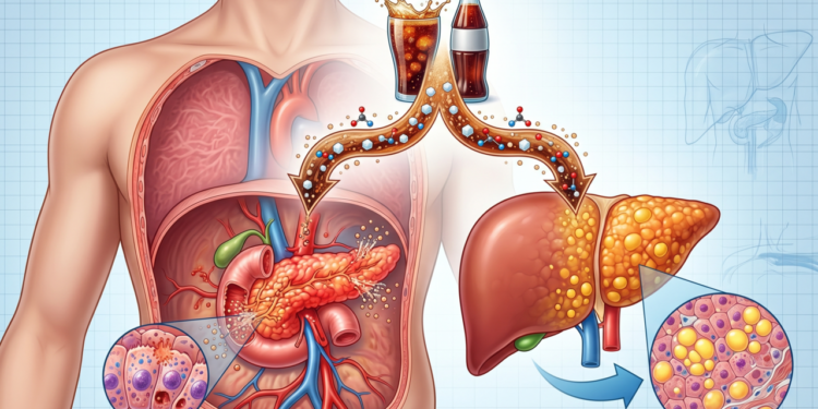 O que o refrigerante faz no pâncreas e no fígado