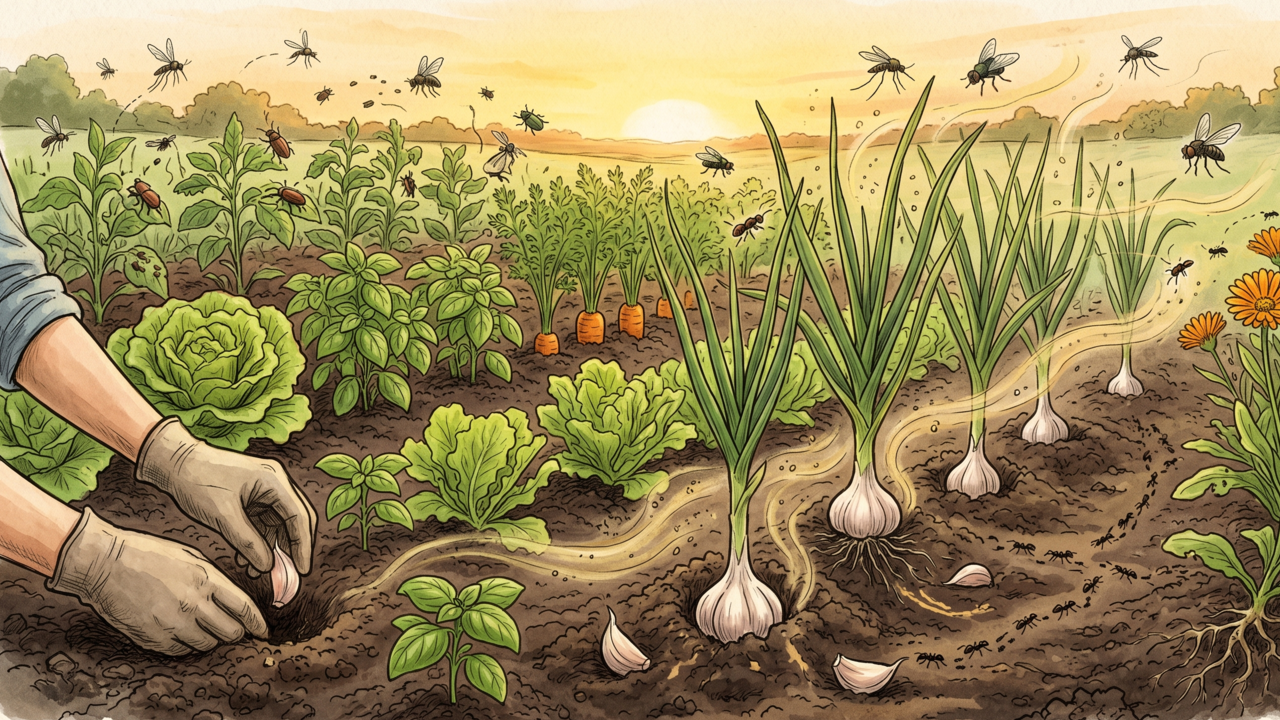 Poucos sabem por que colocam alho perto dos vasos e para que serve no dia a dia