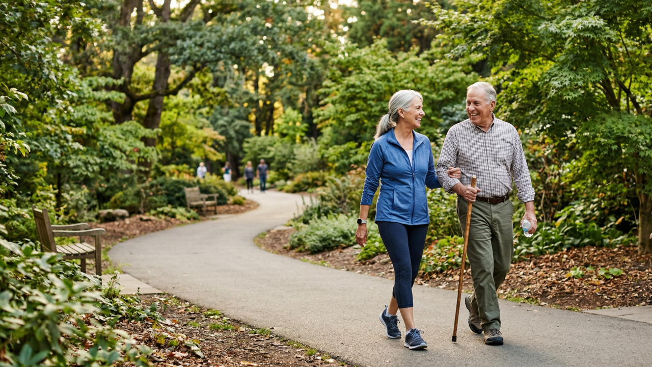 Quanto tempo você deveria levar para caminhar 1 km, de acordo com a sua idade