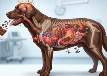 O que o chocolate faz com o cachorro