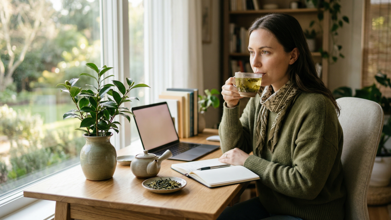 O chá que pode ajudar a reduzir a ansiedade e melhorar o foco ao longo do dia