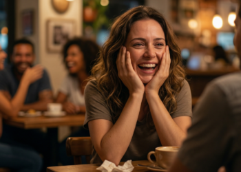 Não é leveza quando alguém faz piada de tudo o tempo inteiro. Muitas vezes, essa pessoa aprendeu a transformar dor em humor para ser aceita, e isso não tem a ver com alegria