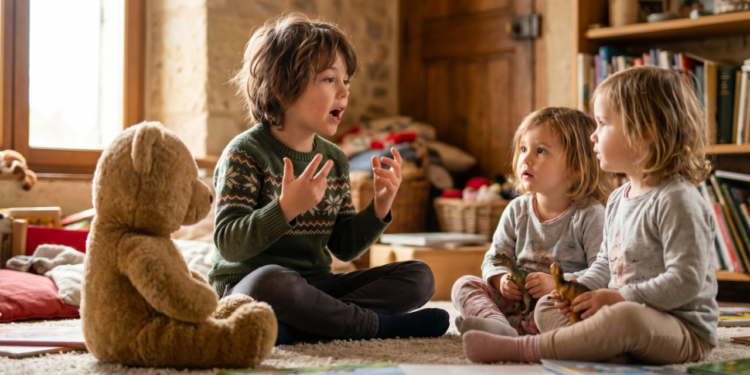 Estudos mostram que crianças que ouviam histórias antes de dormir estavam desenvolvendo melhor capacidade de comunicação