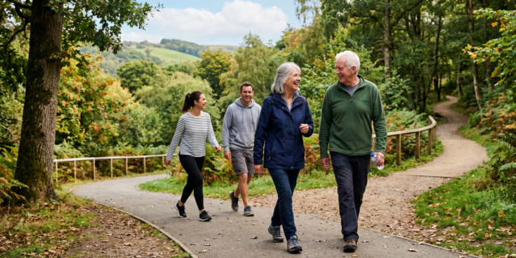 Pessoas que caminham todos os dias tendem a ter melhor saúde cardiovascular e menos risco de doenças ao longo do tempo