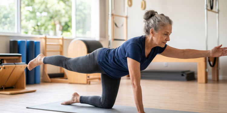 Como o pilates pode ajudar você a envelhecer com mais equilíbrio, postura e menos dores