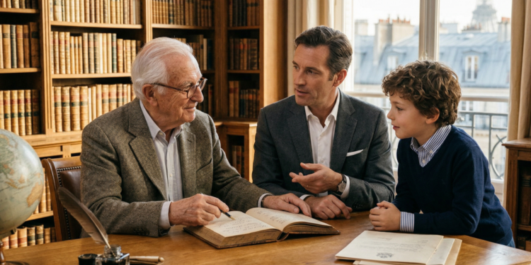 Nomes franceses masculinos que atravessam gerações com elegância