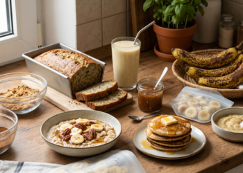O que fazer com bananas maduras antes de jogá-las fora, 7 ideias simples que valem a pena