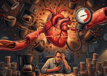O que acontece com a pressão arterial e o coração de quem toma café em excesso todos os dias