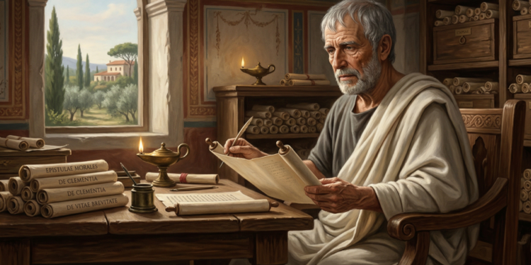 A citação de hoje é de Sêneca: ‘Sofremos mais na imaginação do que na realidade’ — e isso explica sua ansiedade