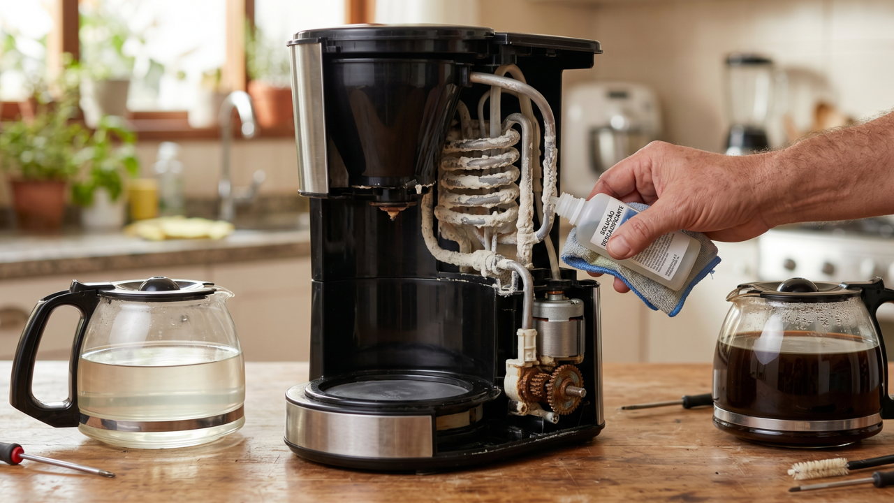 As partes da cafeteira que quase ninguém limpa e danificam o sabor do café