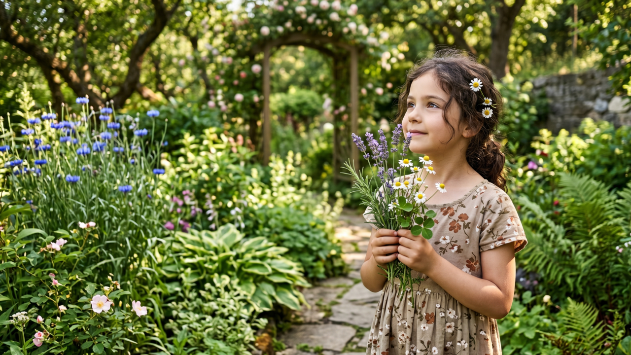 Nomes de meninas inspirados em plantas medicinais que simbolizam cuidado e proteção