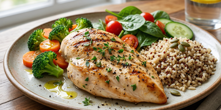 Por que o consumo de frango favorece a saúde do coração e dos músculos