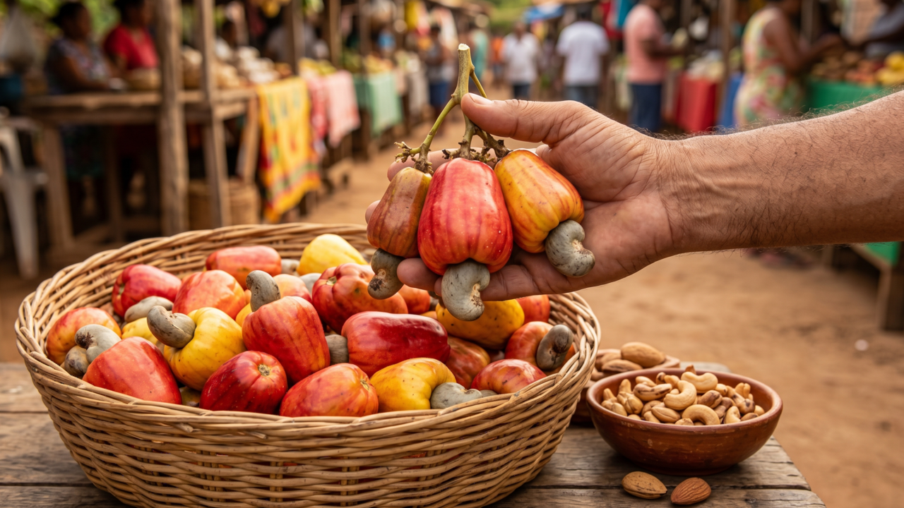 O Caju típico do Nordeste que hidrata, fortalece a imunidade e faz parte da rotina de muita gente