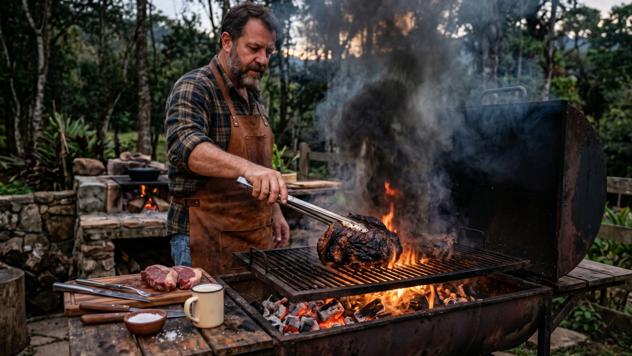 O que a carne de churrasco faz no fígado e na saúde cardiovascular