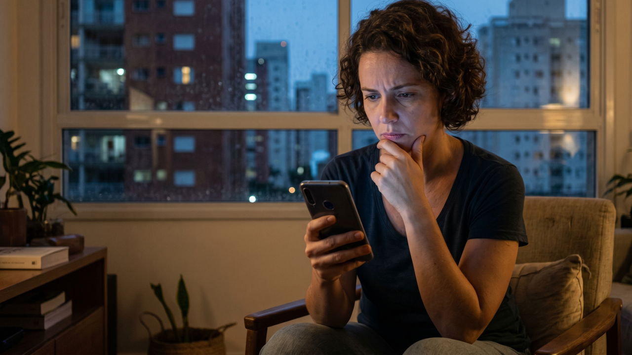 Nem todo mundo que sempre pergunta se você chegou bem é mais atencioso do que os outros, algumas dessas pessoas aprenderam que cuidar primeiro é a única forma confiável de sentir que ainda importam, porque esperar demonstração espontânea já doeu silêncio demais