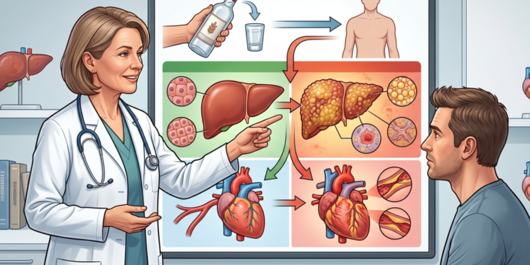 Hepatologista explica o efeito da vodka no fígado e saúde cardiovascular