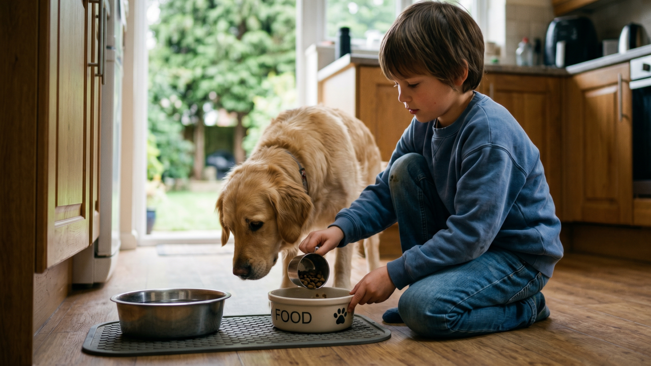 Estudos mostram que crianças que crescem com pets podem aprender mais cedo sobre cuidado e responsabilidade