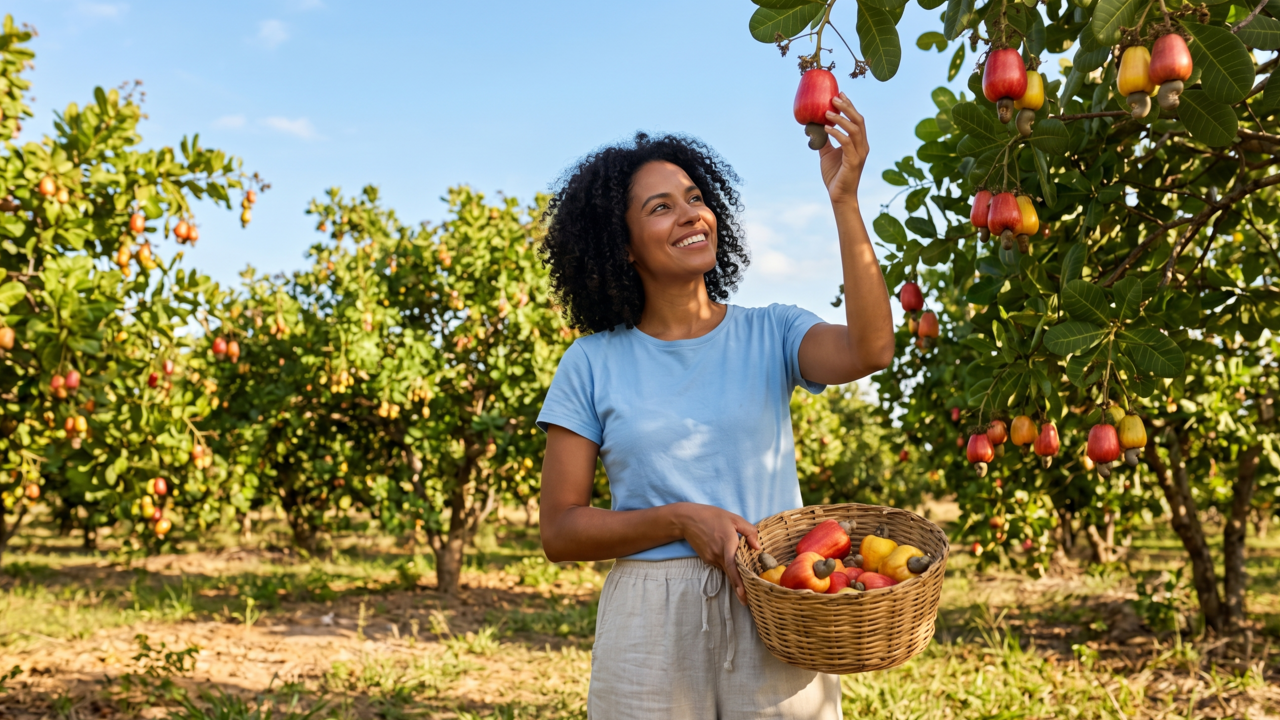 O Caju típico do Nordeste que hidrata, fortalece a imunidade e faz parte da rotina de muita gente