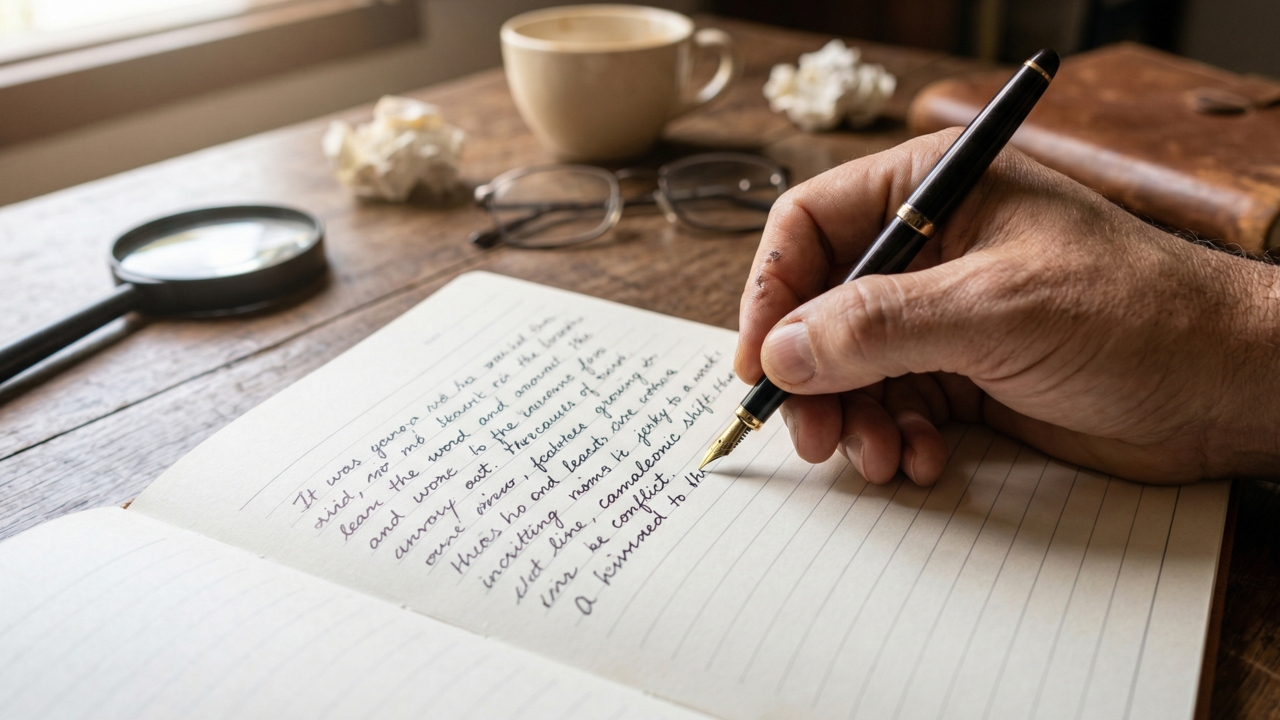 É assim que uma pessoa mentirosa escreve a letra “s”, de acordo com a grafologia