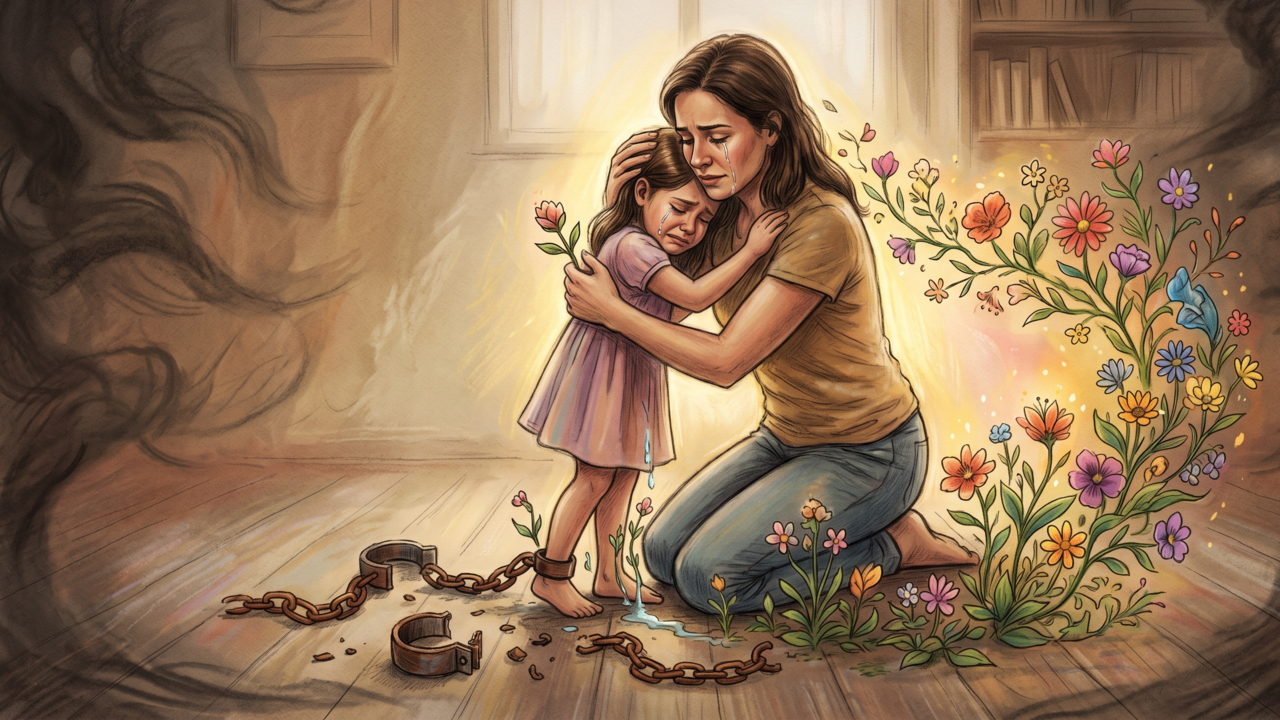 A parte mais difícil de ouvir na infância que você precisava “engolir o choro” não é ter parado de chorar na frente dos outros, é ter desaprendido a reconhecer o que doeu de verdade