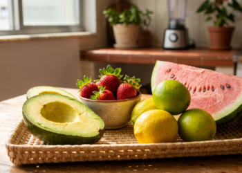 4 frutas com baixo teor de açúcar que podem auxiliar na redução da gordura abdominal naturalmente