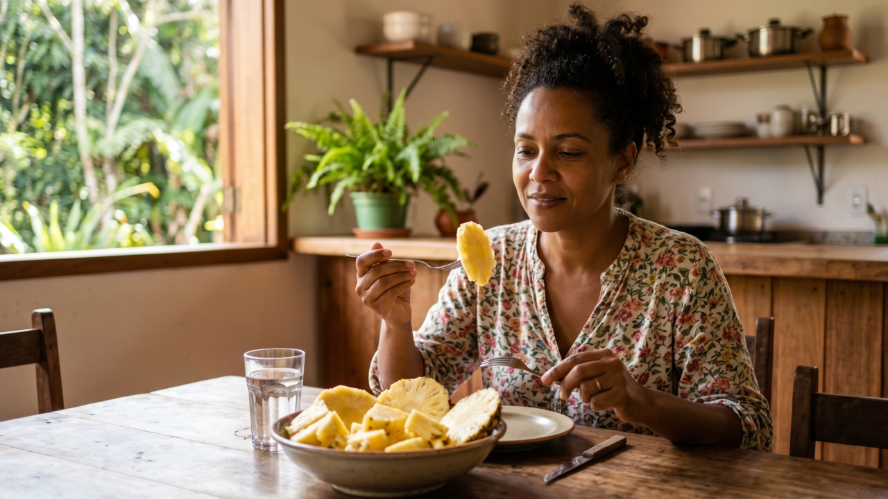 Os efeitos positivos de consumir uma fruta rica em nutrientes diariamente