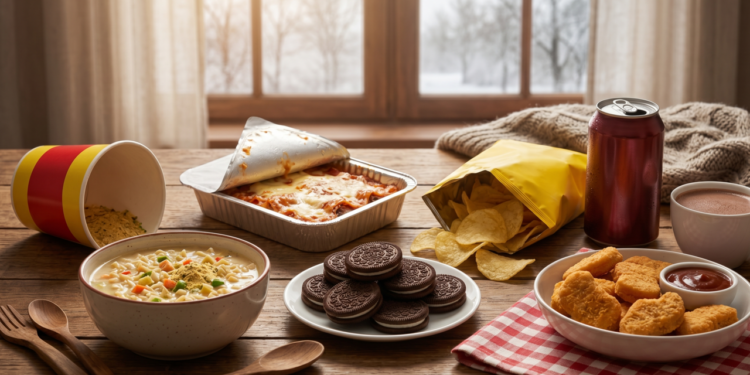 Os alimentos ultraprocessados mais consumidos no frio que podem prejudicar a imunidade