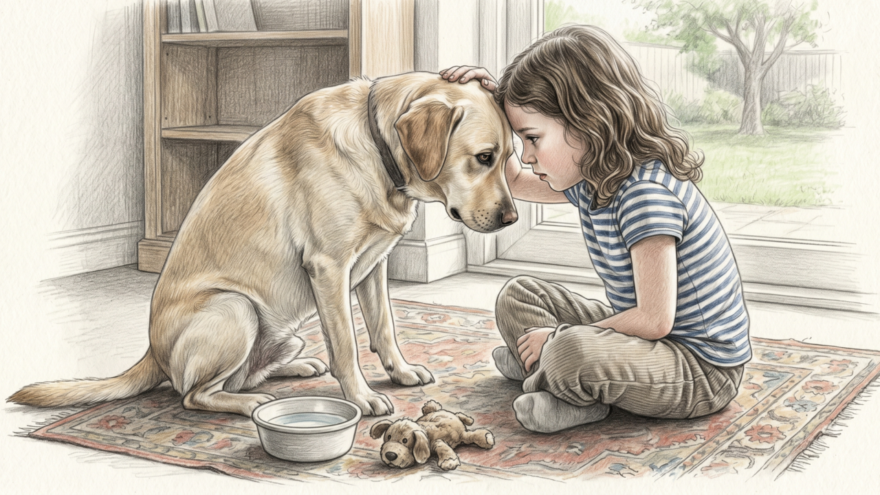 Estudos mostram que crianças que conviviam com animais estavam desenvolvendo níveis mais altos de empatia