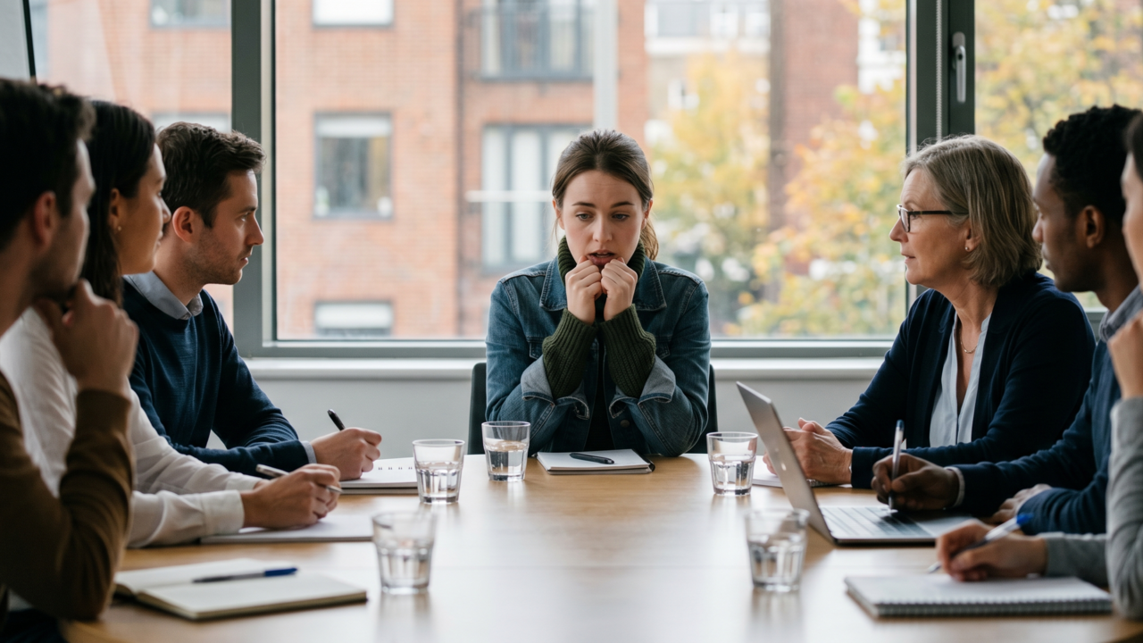 As pessoas que cresceram pedindo desculpa antes de falar não aprenderam educação. Elas aprenderam que ocupar espaço pode gerar conflito