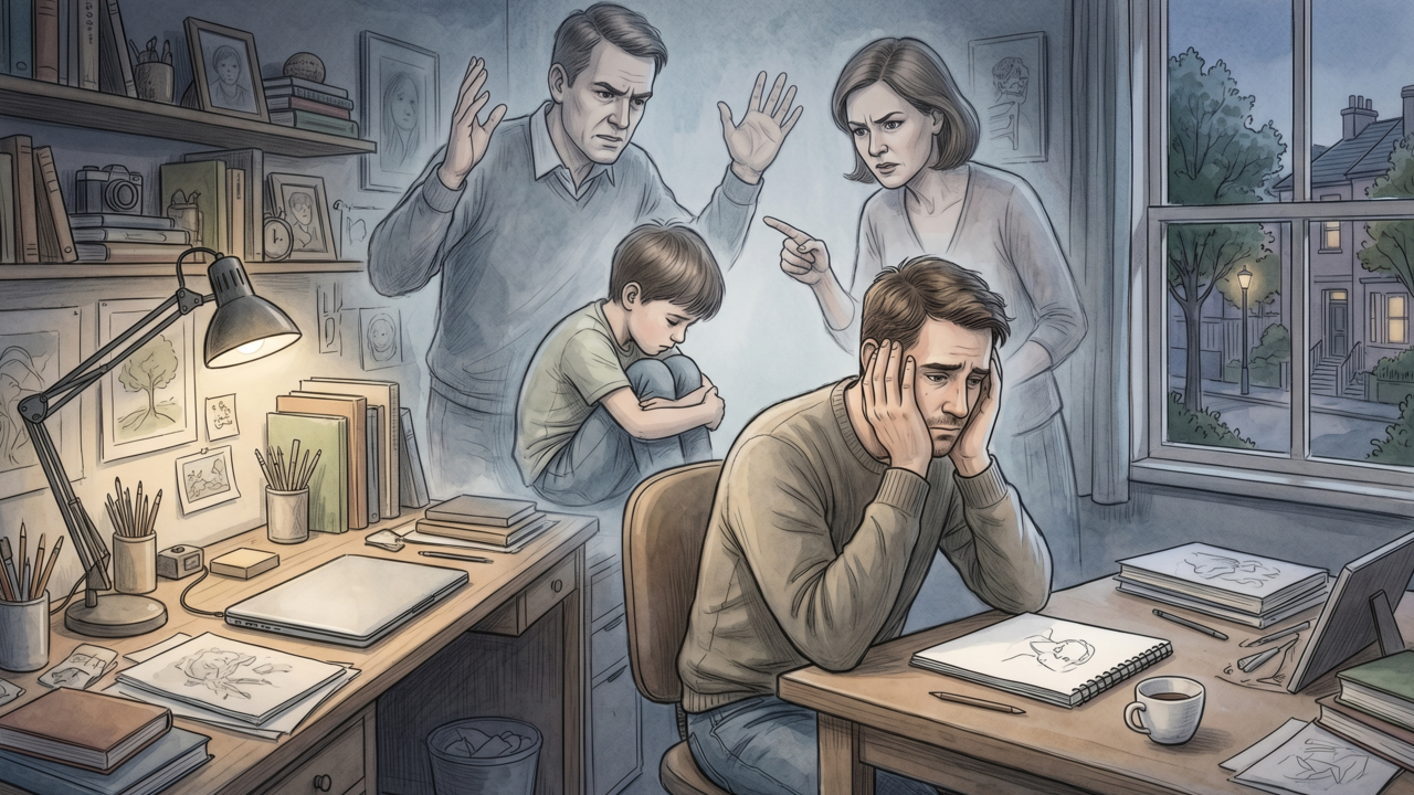 Segundo a psicologia, pessoas que cresceram sendo muito criticadas desenvolvem uma autocrítica tão forte que afeta decisões na vida adulta