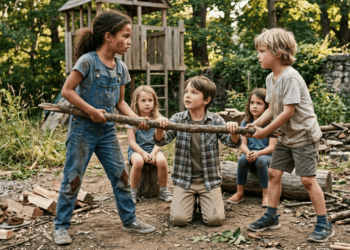 A psicologia diz que crianças que cresceram resolvendo conflitos sem tecnologia desenvolveram mais inteligência emocional